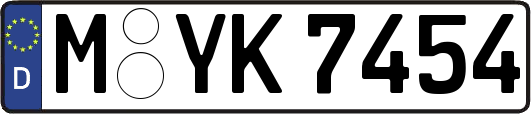 M-YK7454