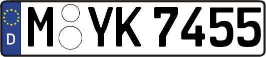M-YK7455