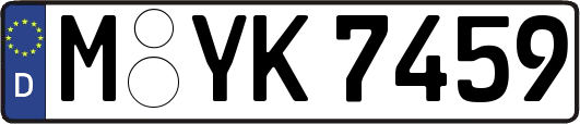 M-YK7459