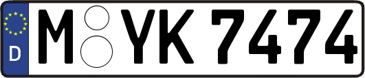 M-YK7474