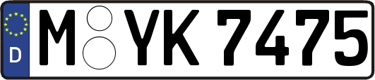 M-YK7475