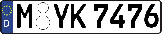 M-YK7476