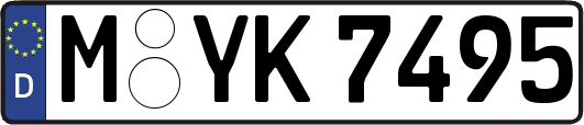 M-YK7495