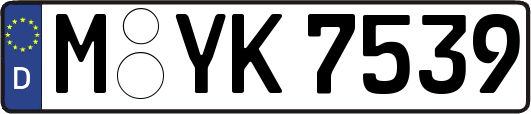 M-YK7539