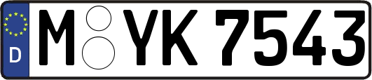 M-YK7543