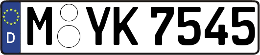 M-YK7545