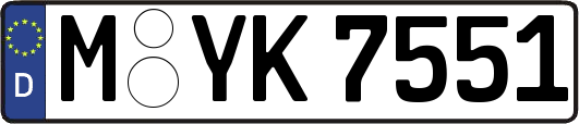 M-YK7551