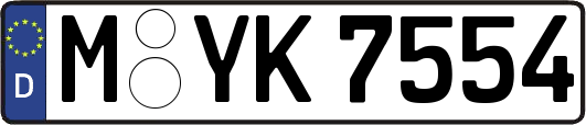 M-YK7554