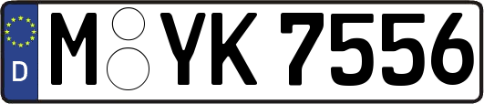 M-YK7556
