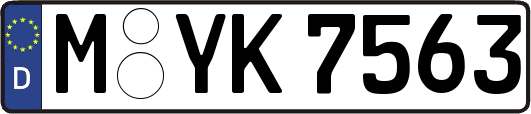 M-YK7563