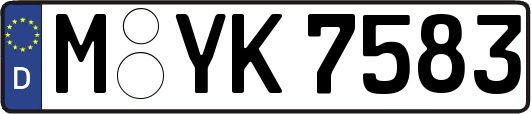 M-YK7583