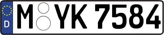 M-YK7584