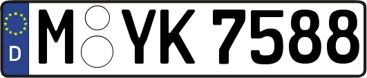 M-YK7588