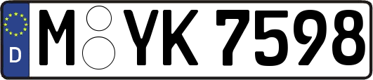 M-YK7598