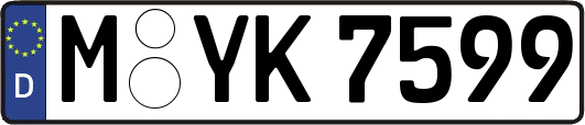 M-YK7599