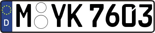 M-YK7603