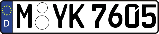 M-YK7605