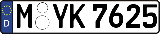 M-YK7625
