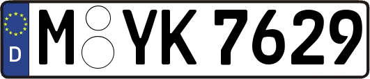M-YK7629
