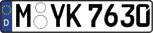 M-YK7630