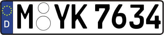M-YK7634
