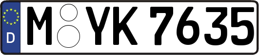 M-YK7635