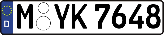 M-YK7648