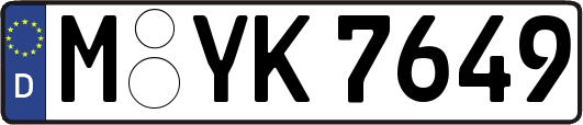 M-YK7649