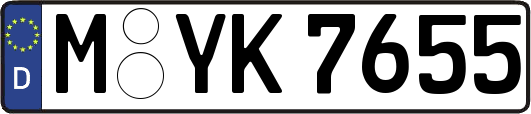 M-YK7655