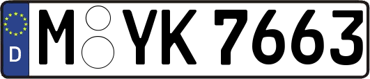 M-YK7663