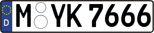M-YK7666