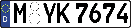 M-YK7674