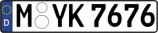 M-YK7676