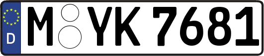 M-YK7681