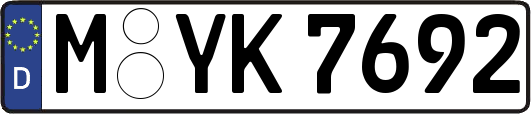 M-YK7692