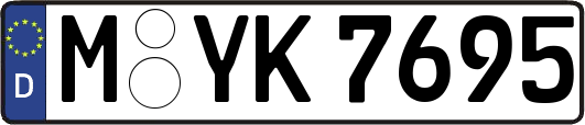 M-YK7695