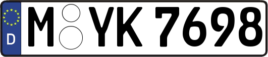M-YK7698