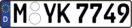 M-YK7749