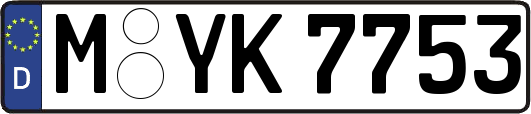 M-YK7753
