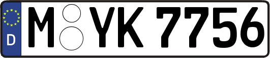 M-YK7756