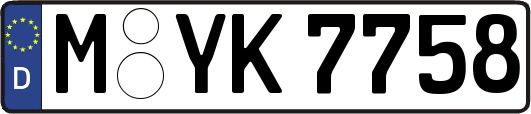 M-YK7758