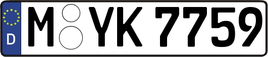M-YK7759