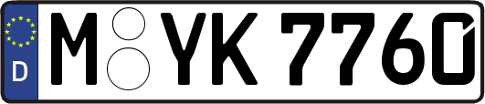 M-YK7760