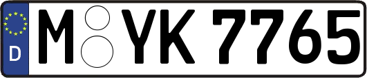 M-YK7765