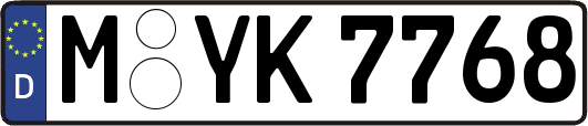 M-YK7768