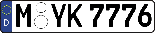 M-YK7776