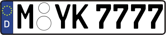 M-YK7777