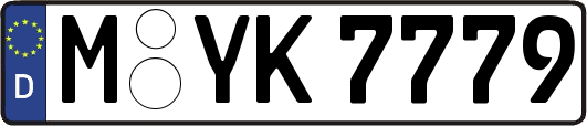 M-YK7779