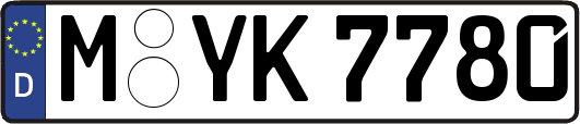 M-YK7780