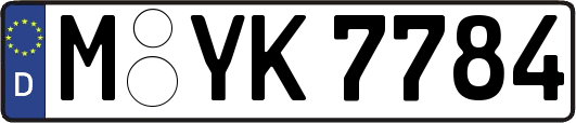 M-YK7784